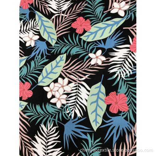 Cotton Stretch Printing Fabric For Shirt And Dress